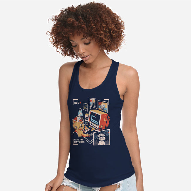 My First Trauma-Womens-Racerback-Tank-Heyra Vieira