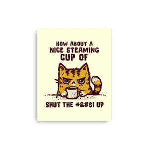 A Nice Steaming Cup