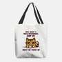 A Nice Steaming Cup-None-Basic Tote-Bag-kg07