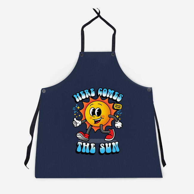 Here Comes Summer-Unisex-Kitchen-Apron-Boggs Nicolas