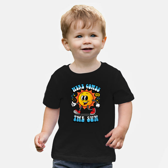 Here Comes Summer-Baby-Basic-Tee-Boggs Nicolas