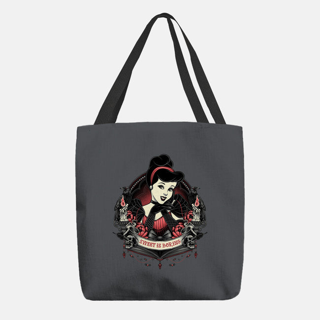 Sweet Is Boring-None-Basic Tote-Bag-glitchygorilla