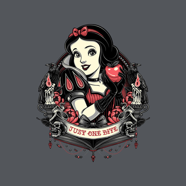 Goth Snow White-Womens-Basic-Tee-glitchygorilla