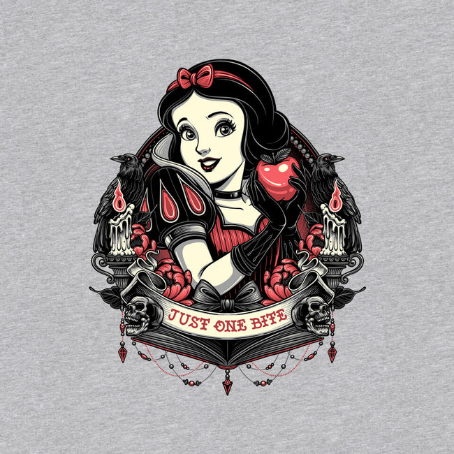 Goth Snow White-Womens-Fitted-Tee-glitchygorilla