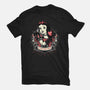 Goth Snow White-Womens-Basic-Tee-glitchygorilla