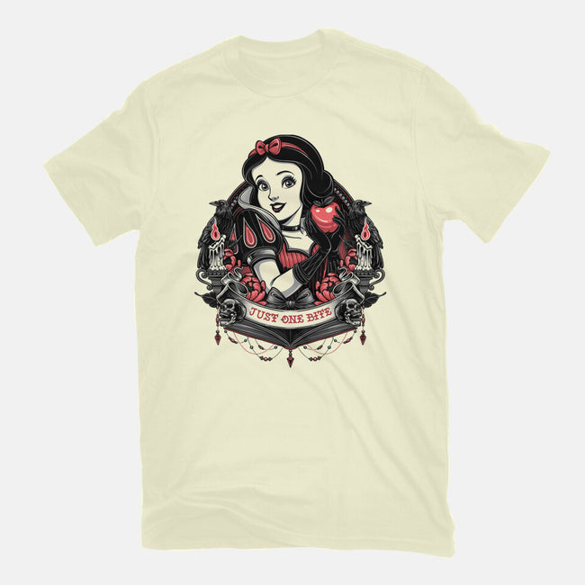 Goth Snow White-Mens-Basic-Tee-glitchygorilla