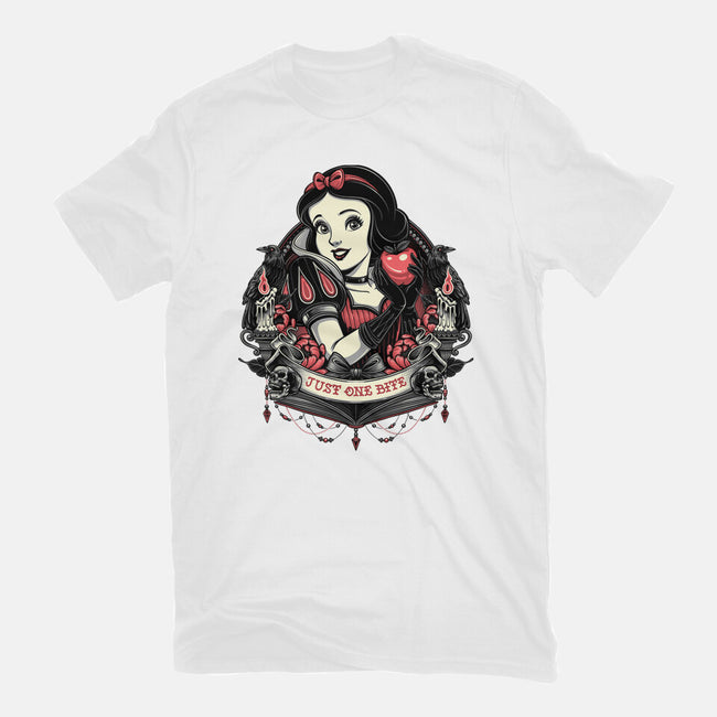 Goth Snow White-Mens-Basic-Tee-glitchygorilla