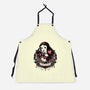 Goth Snow White-Unisex-Kitchen-Apron-glitchygorilla