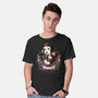 Goth Snow White-Mens-Basic-Tee-glitchygorilla