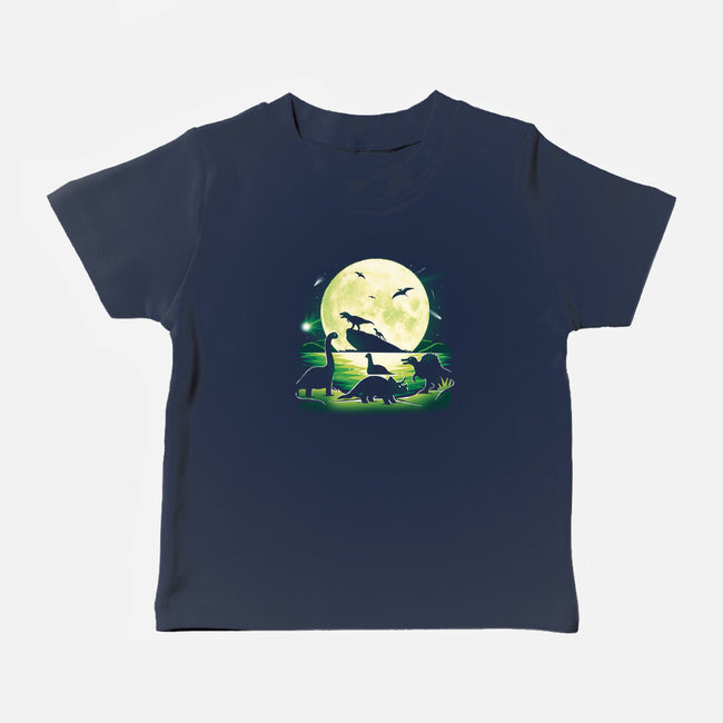 Jurassic Animals-Baby-Basic-Tee-Vallina84