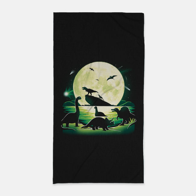 Jurassic Animals-None-Beach-Towel-Vallina84