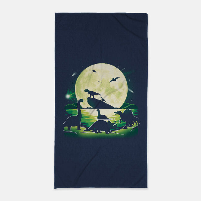 Jurassic Animals-None-Beach-Towel-Vallina84