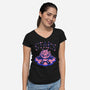 Stars Watcher-Womens-V-Neck-Tee-estudiofitas