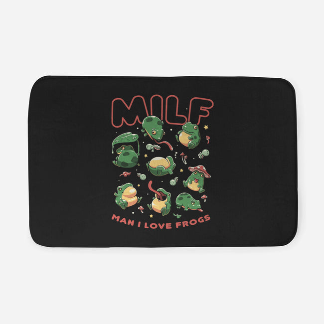 Man I Love Frogs-None-Memory Foam-Bath Mat-koalastudio