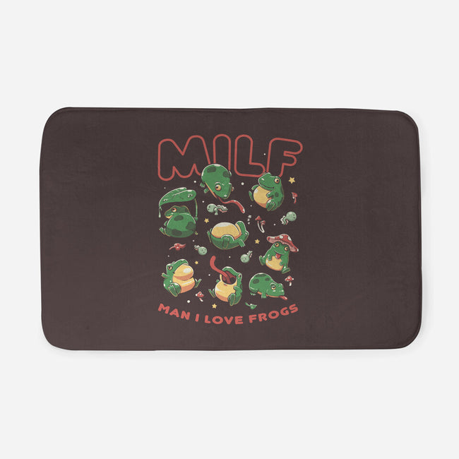 Man I Love Frogs-None-Memory Foam-Bath Mat-koalastudio