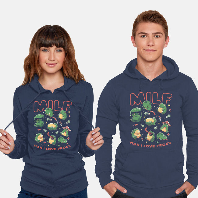 Man I Love Frogs-Unisex-Pullover-Sweatshirt-koalastudio