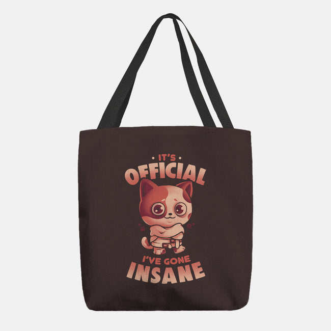 Insane Cat-None-Basic Tote-Bag-eduely