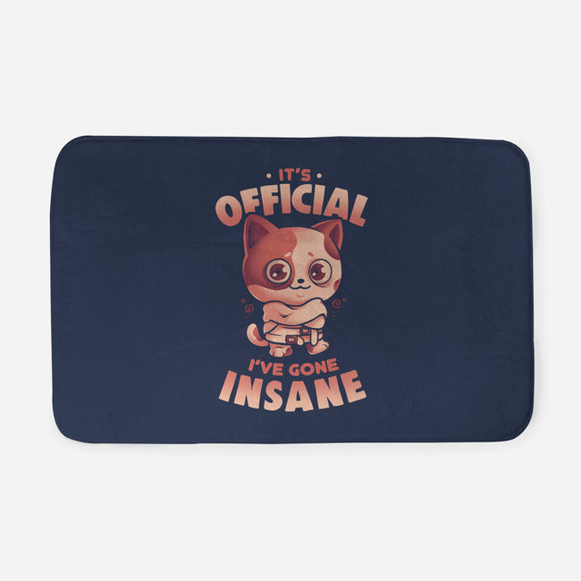 Insane Cat-None-Memory Foam-Bath Mat-eduely