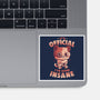 Insane Cat-None-Glossy-Sticker-eduely