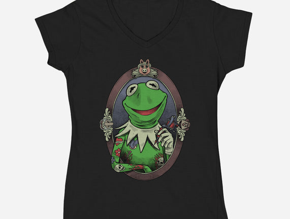 Tattoo Puppet Frog