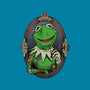 Tattoo Puppet Frog-Womens-Basic-Tee-Studio Mootant