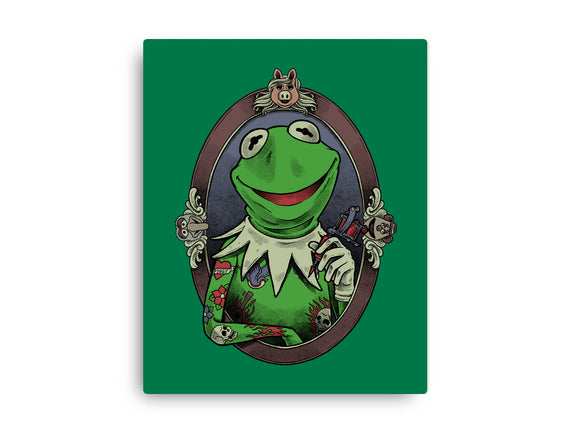 Tattoo Puppet Frog