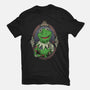 Tattoo Puppet Frog-Unisex-Basic-Tee-Studio Mootant