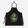 Tattoo Puppet Frog-Unisex-Kitchen-Apron-Studio Mootant