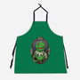 Tattoo Puppet Frog-Unisex-Kitchen-Apron-Studio Mootant