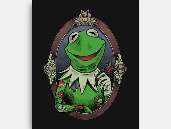 Tattoo Puppet Frog