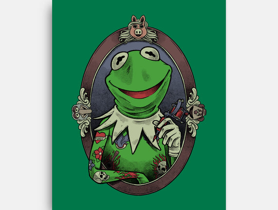 Tattoo Puppet Frog