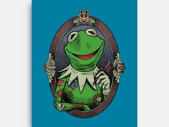 Tattoo Puppet Frog