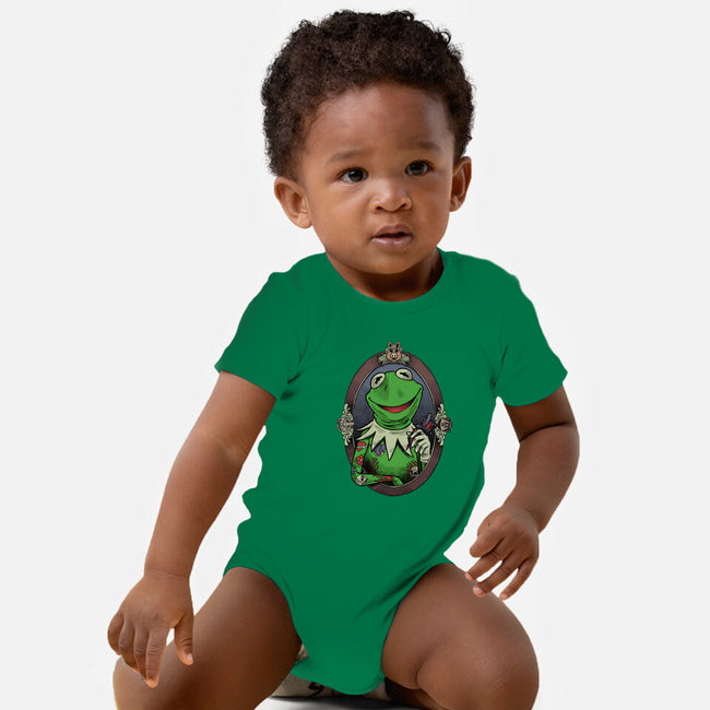 Tattoo Puppet Frog-Baby-Basic-Onesie-Studio Mootant