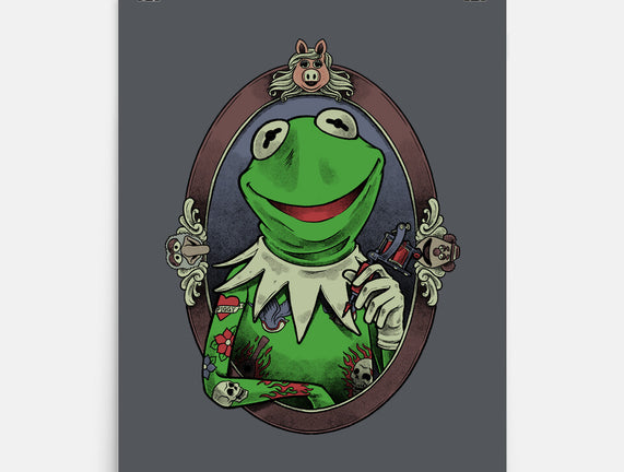 Tattoo Puppet Frog