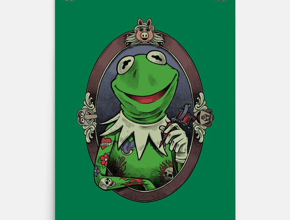 Tattoo Puppet Frog