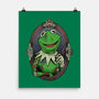 Tattoo Puppet Frog-None-Matte-Poster-Studio Mootant