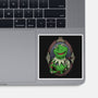 Tattoo Puppet Frog-None-Glossy-Sticker-Studio Mootant