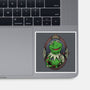 Tattoo Puppet Frog-None-Glossy-Sticker-Studio Mootant