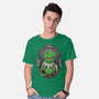 Tattoo Puppet Frog-Mens-Basic-Tee-Studio Mootant