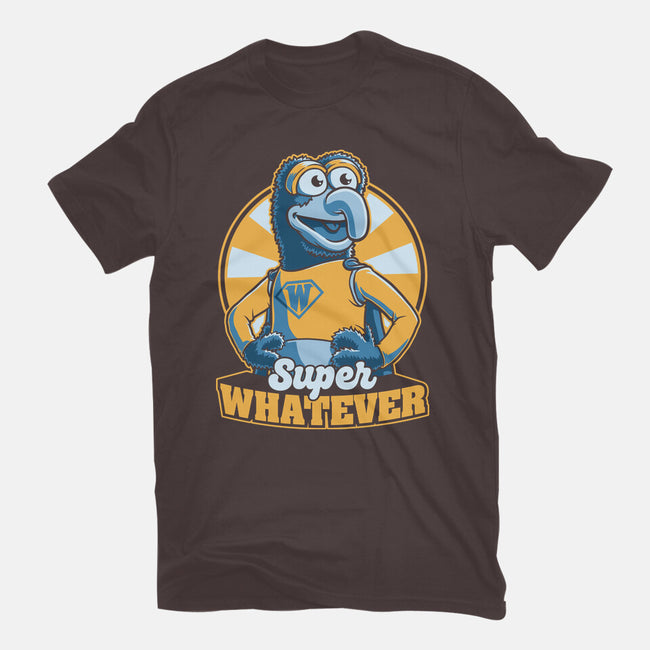 Puppet Hero Whatever-Womens-Basic-Tee-Studio Mootant