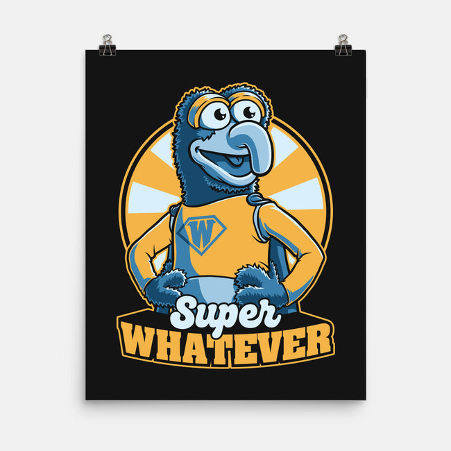 Puppet Hero Whatever-None-Matte-Poster-Studio Mootant