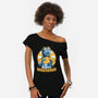 Puppet Hero Whatever-Womens-Off Shoulder-Tee-Studio Mootant