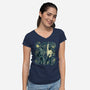 Starry Fiction-Womens-V-Neck-Tee-zascanauta