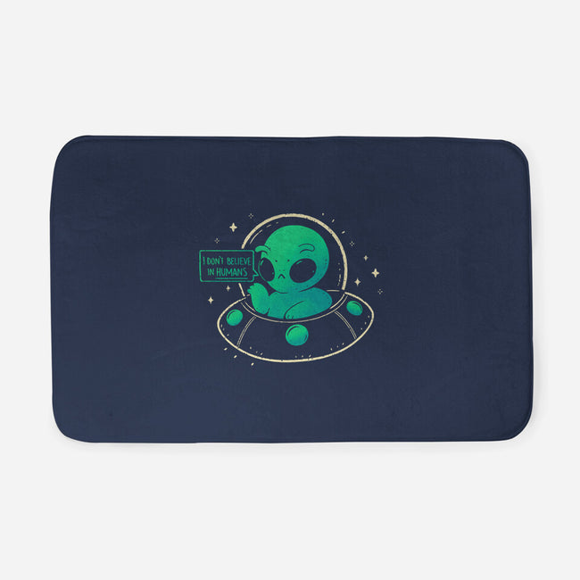 Aliens Don't Believe In Humans-None-Memory Foam-Bath Mat-xMorfina