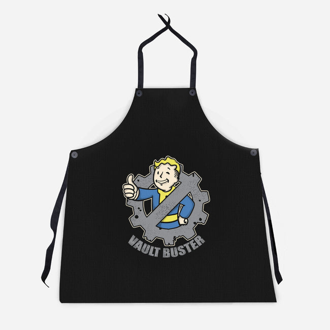 Vault Buster-Unisex-Kitchen-Apron-turborat14