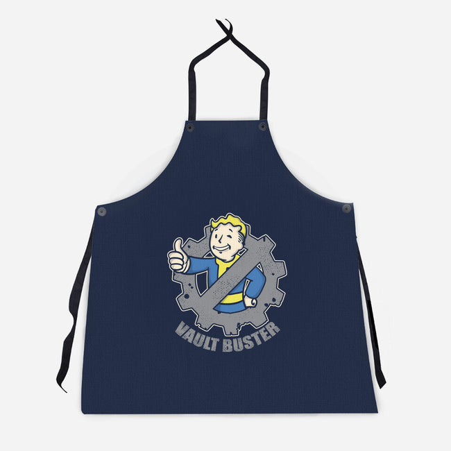 Vault Buster-Unisex-Kitchen-Apron-turborat14