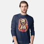 Two Worlds-Mens-Long Sleeved-Tee-nickzzarto