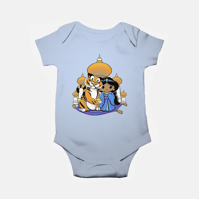 Kokeshi Arabian Princess-Baby-Basic-Onesie-ellr