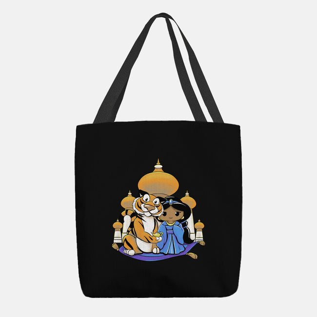 Kokeshi Arabian Princess-None-Basic Tote-Bag-ellr