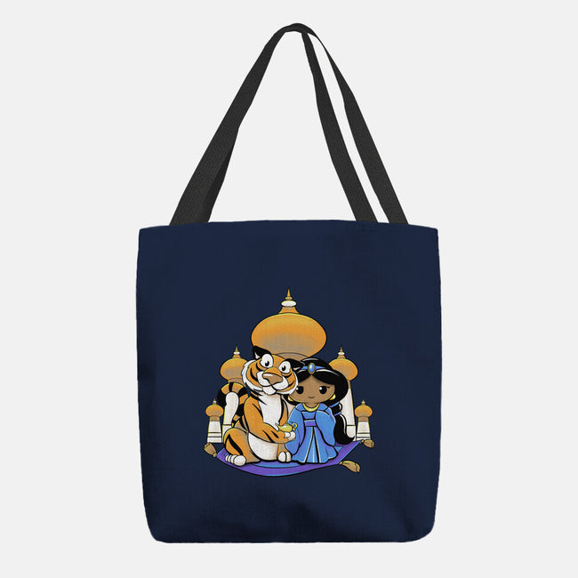 Kokeshi Arabian Princess-None-Basic Tote-Bag-ellr